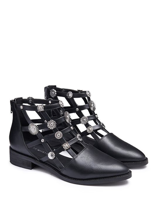 E8 rain black ankle boot by MIISTA