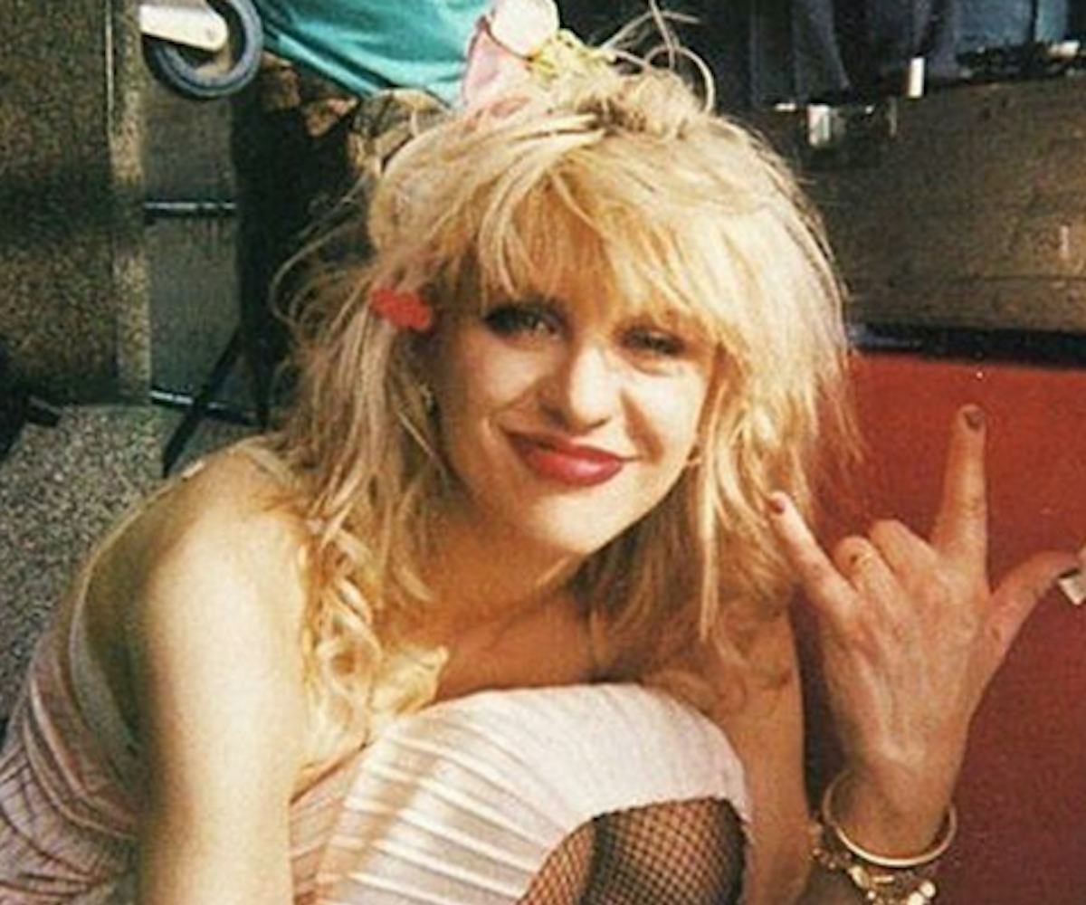 Courtney love leopard sales jacket