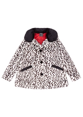 A polka dotted jacket that is an ode to 101 Dalmatians for kids 