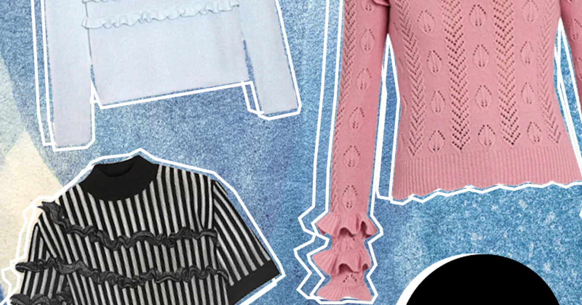 Fall Ruffled Sweaters 10 Sweaters That Will Cozy Up Your Fall Wardrobe