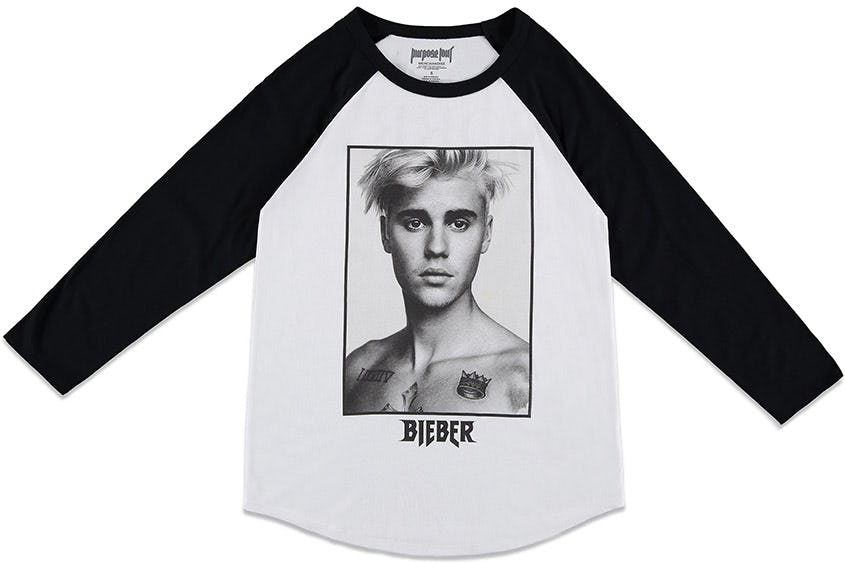 justin bieber merch forever 21