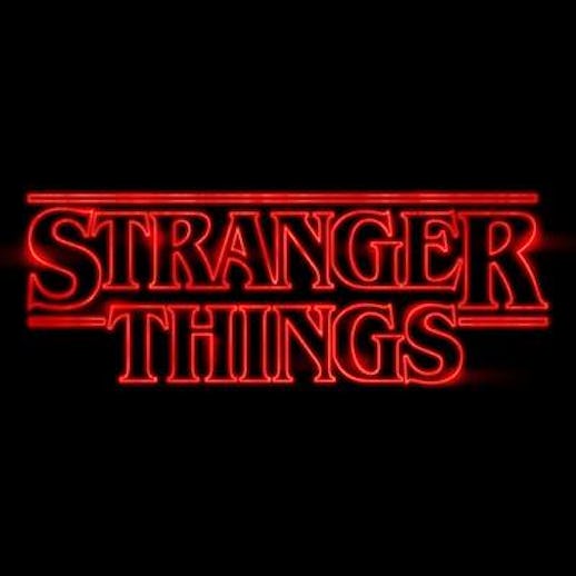 Popular TV show's ''Stranger things'' logo