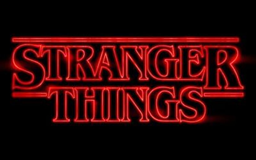 Popular TV show's ''Stranger things'' logo