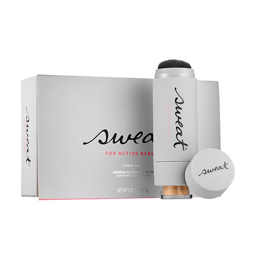 Sweat Cosmetics, Twist-Brush + Mineral Foundation