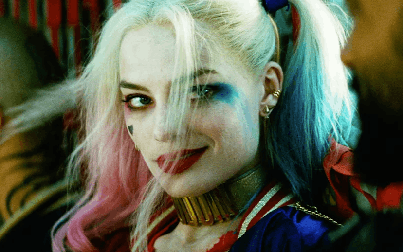 Margot Robbie as Harley Quinn in Suicide Squad