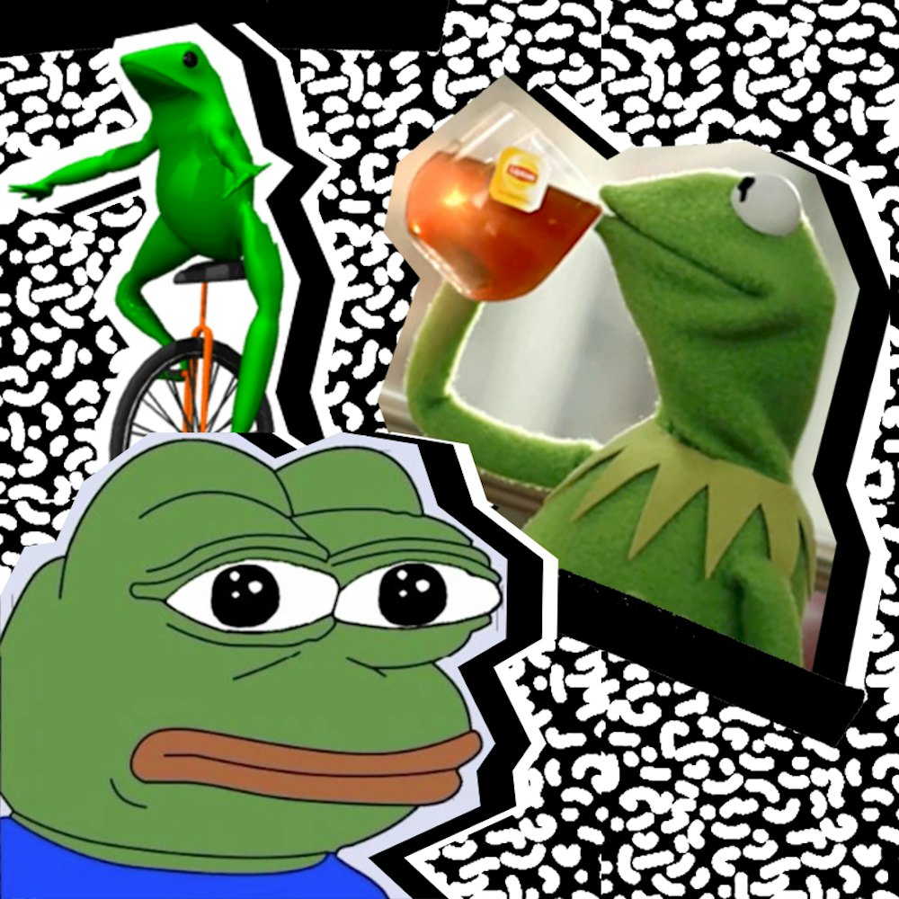 kermit the frog meme face