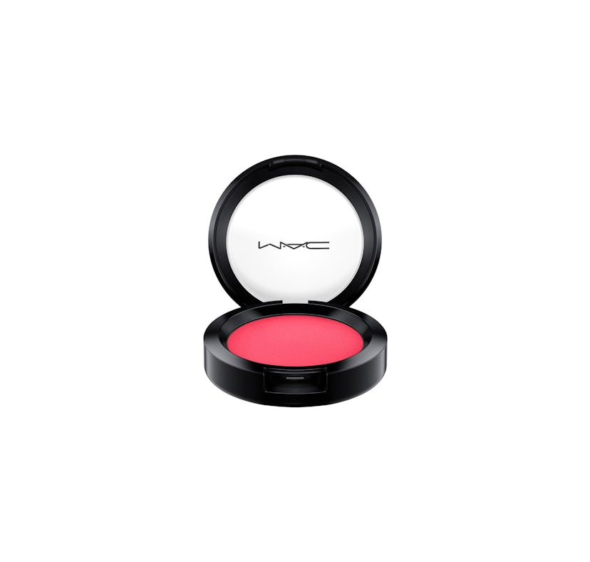 M.A.C.'s powder blush in 'Never Say Never'