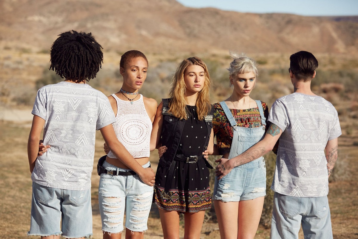 Hailey Baldwin Is Ready For The Desert With H&M’s Coachella Collab