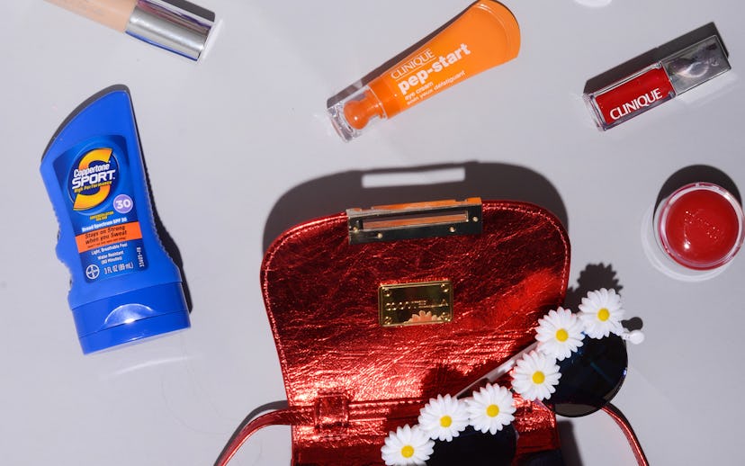 Lipstick, eye cream, lip gloss, sunscreen and other from Clinique, Coppertone, Gasoline Glamour, Cos...