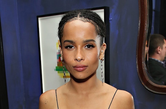 Zoë Kravitz Looks Rather Badass At The ‘Vincent-N-Roxxy’ After-party