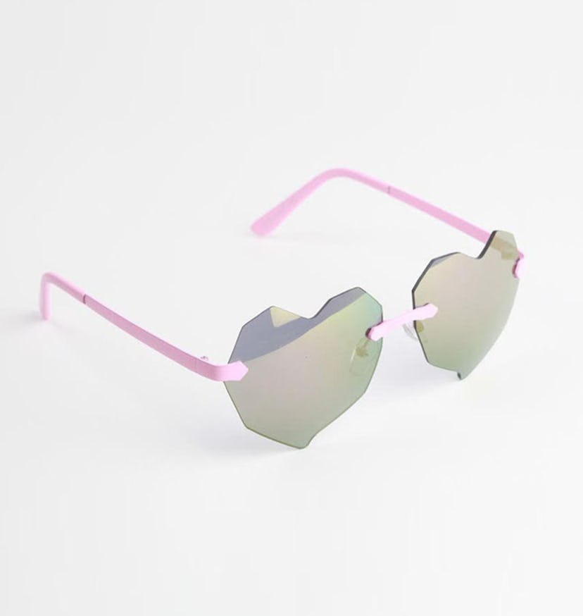 Pink Heart Sunglasses from Esqape's collection 