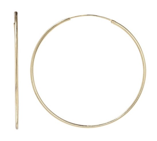 The Best Gold Hoop Earrings Right Now
