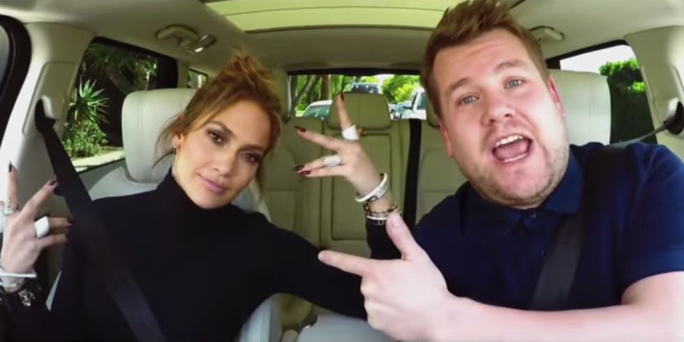Jennifer Lopez Texts Leonardo DiCaprio While Doing “Carpool Karaoke”