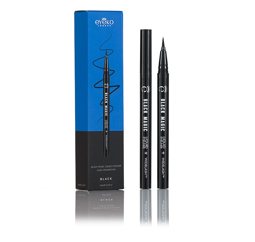 black magic liquid eyeliner + widelash