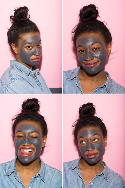 Charcoal face treatment