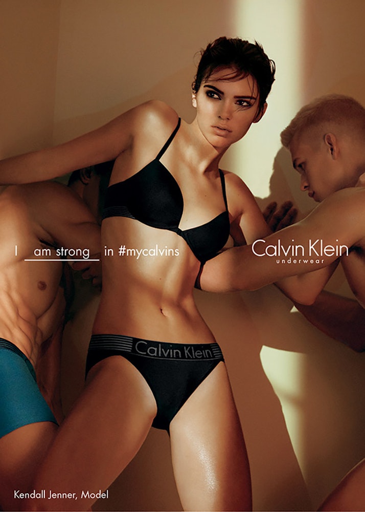 Kendall Jenner Stars In The New Calvin Klein Underwear Campaign