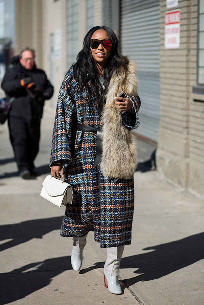 The Coolest Street Style Pattern Plays From NYFW, Day Four