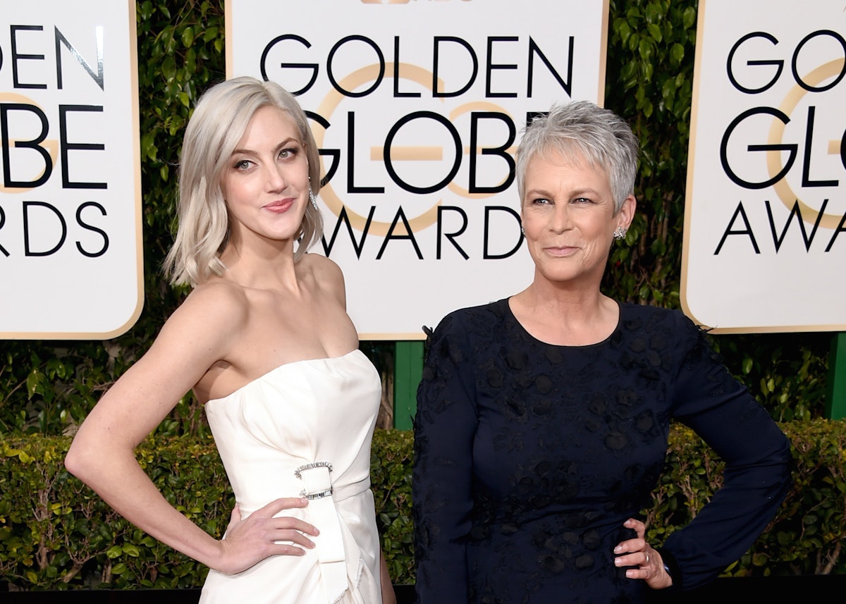 Jamie Lee Curtis and Her Daughter BOTH Rocked Grey Hair at the Golden Globes