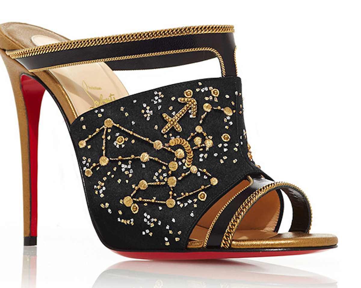 How Christian Louboutin Mixed Paisley & Patent To Master Holiday Style –  Footwear News