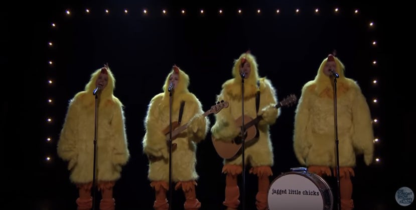 Watch Jimmy Fallon, Meghan Trainor and Alanis Morissette Sing ‘Ironic