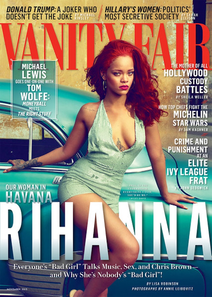 Rihanna's November Vanity Fair Cover Is Making Headlines