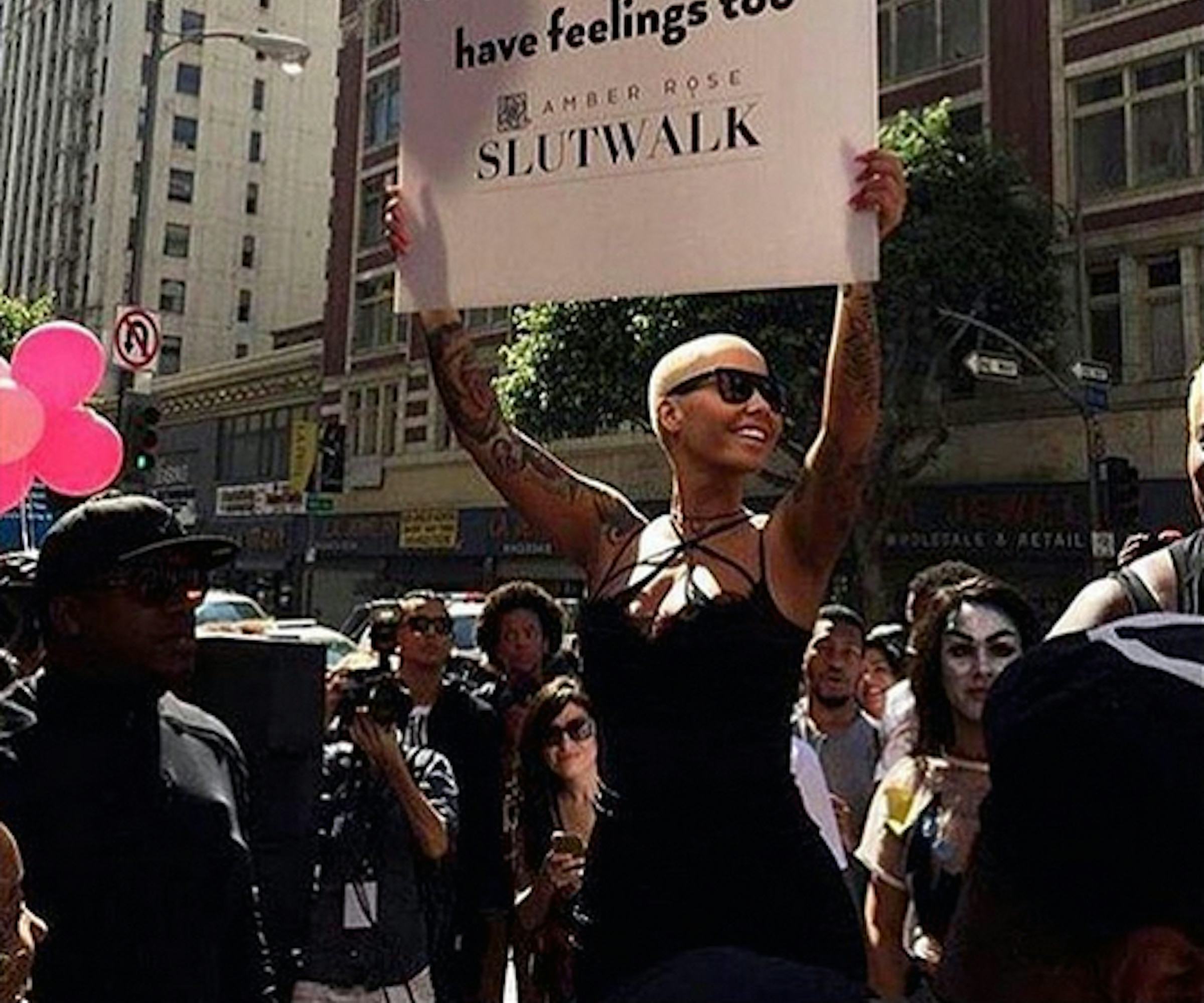 Amber Rose SlutWalk Los Angeles 2015 Pics