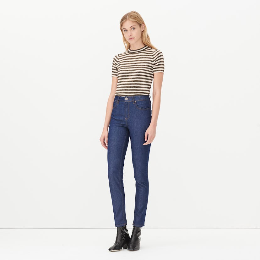 Lurex-Striped Clothing