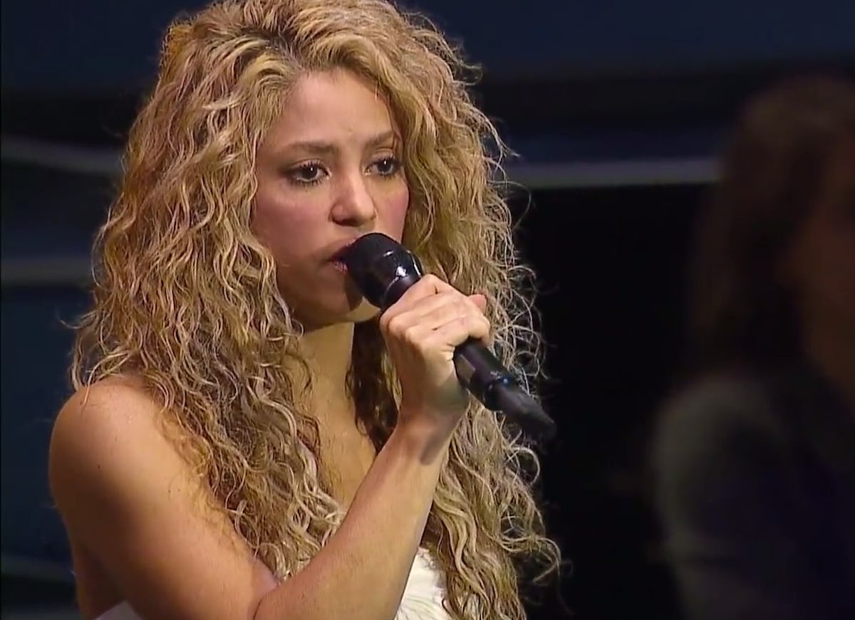 Shakira Performed at the United Nations