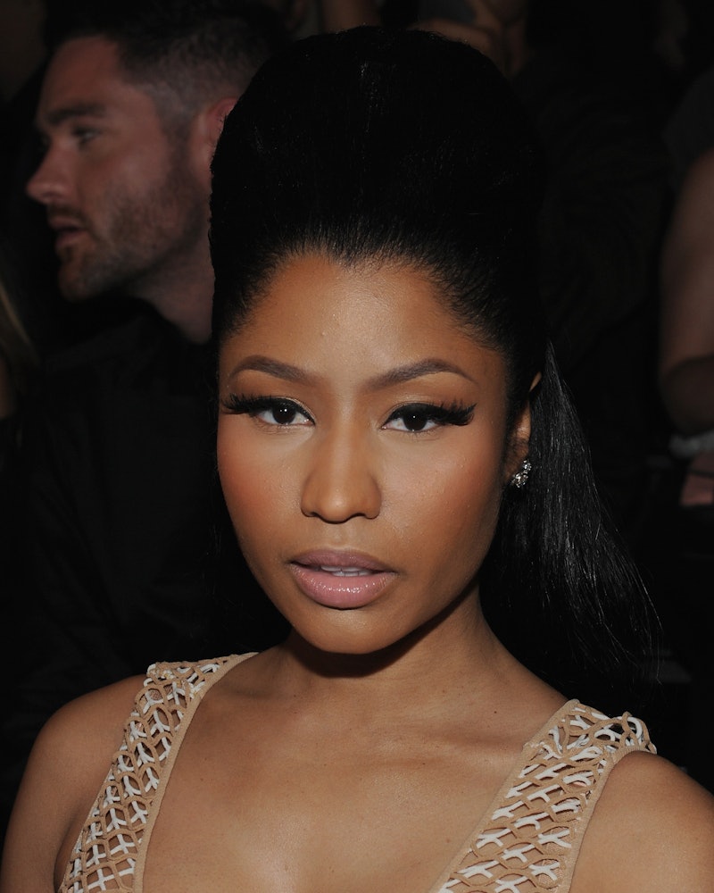 Nicki Minaj Debuts Two Hair Colors for Milan Fashion Week