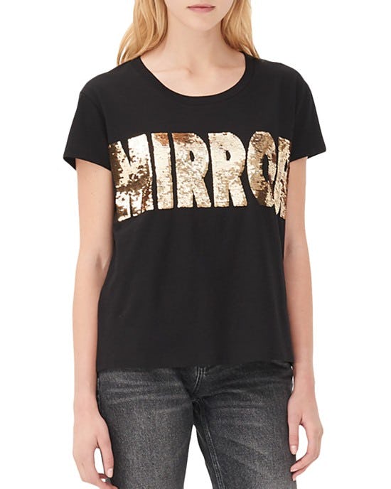 Sequined Graphic TShirts