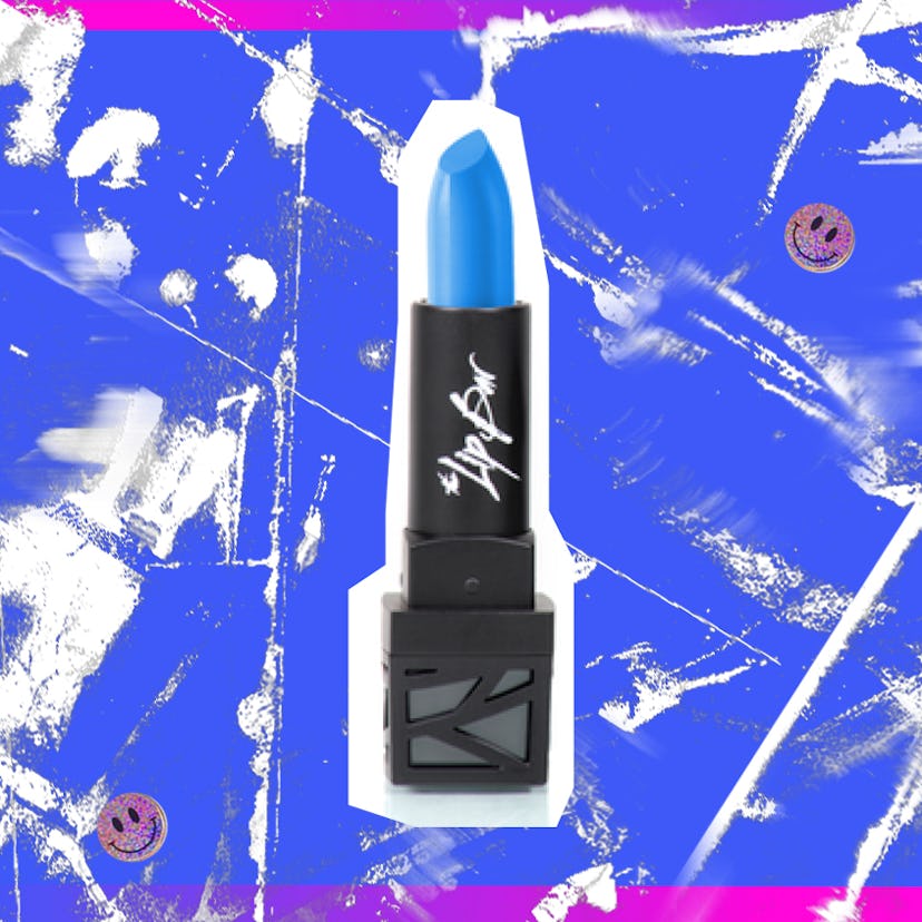 The Lip Bar Lipstick in the shade called "Blue M*thaf*cka"