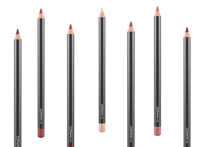 M.A.C's lip pencil in Currant