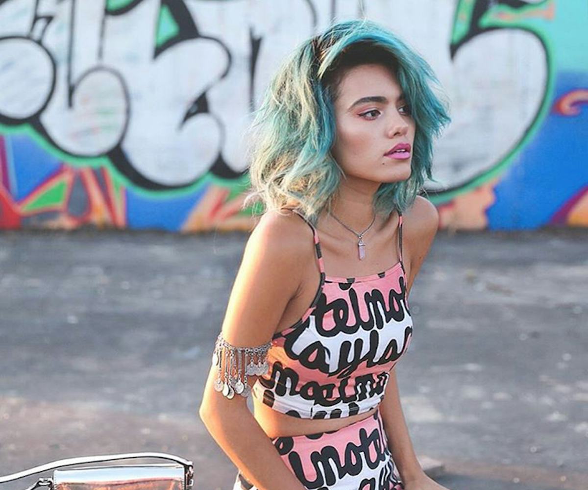 Alanna Durkovich dressed like an Instagram It-girl