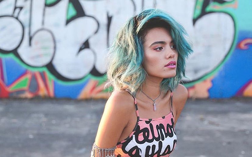 Alanna Durkovich dressed like an Instagram It-girl