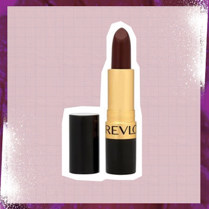 Revlon's Super Lustrous lipstick in Black Cherry