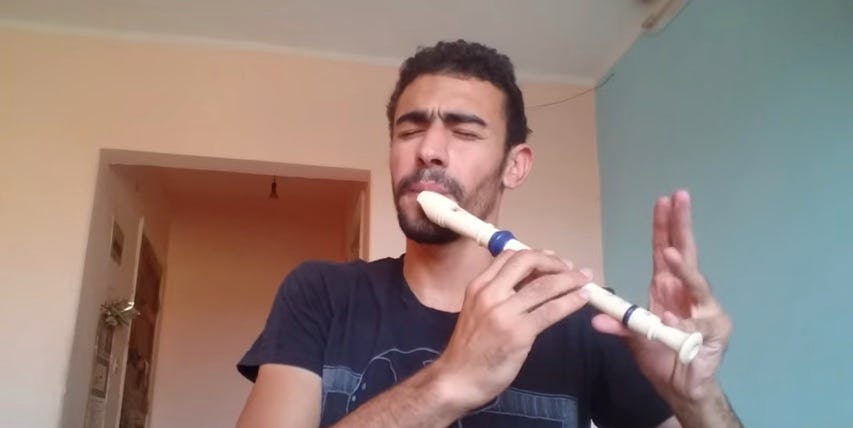 This Guy Can Beatbox While Playing The Recorder
