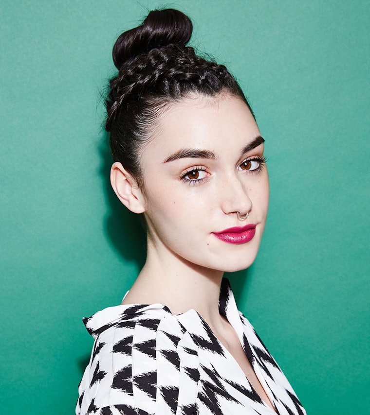 Five New Ways To Do A Topknot - Summer Hair DIY