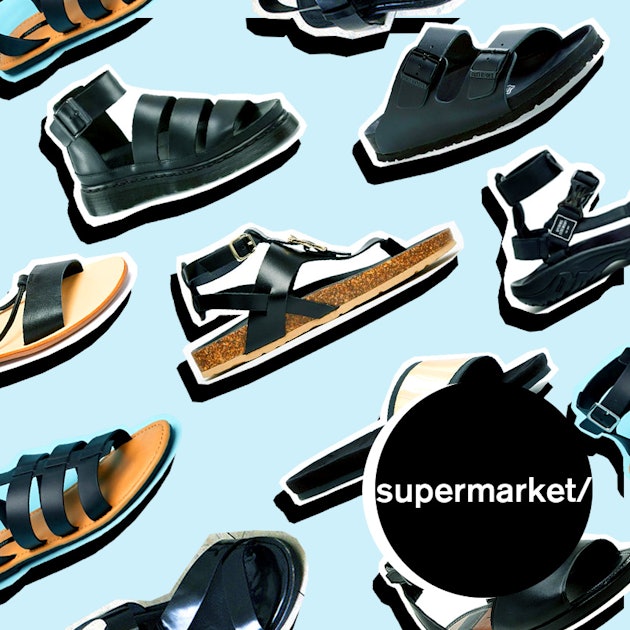 10 Black Sandals To Shop Summer 2015