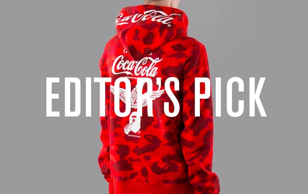 bape x coca cola hoodie