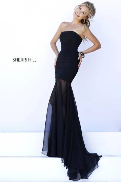strapless open back dress Light Me Up Neon Dress