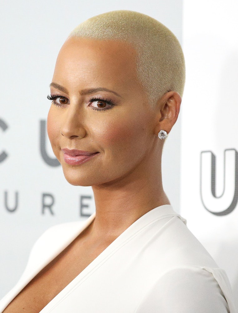 Amber Rose Looks Shockingly Different With Long Hair