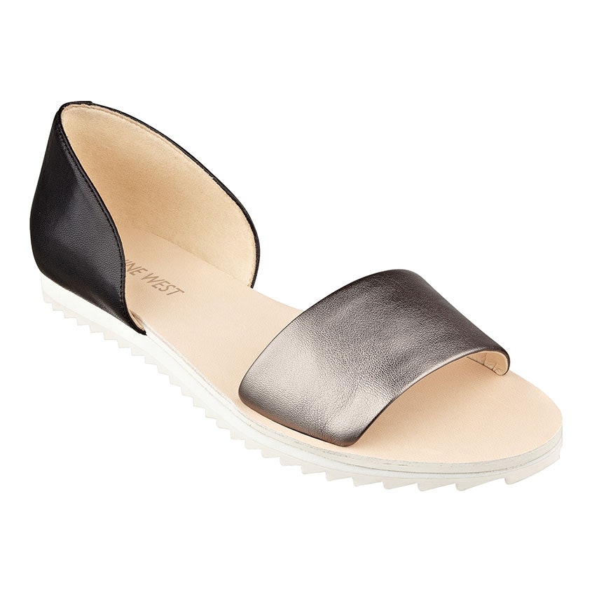 Nine west store open toe flats