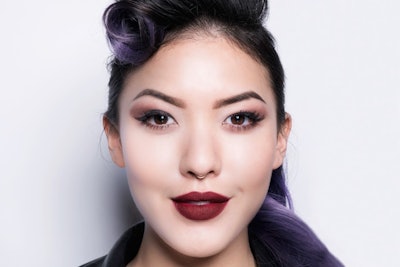 Portrait of SoothingSista with Korean make-up 