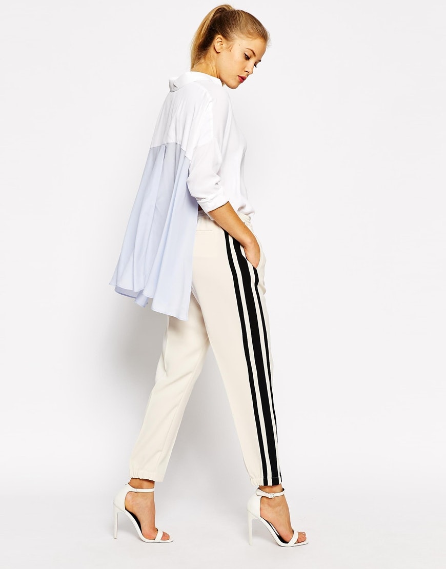 Alina Slim Pant Tux Stripe  Tux Couture