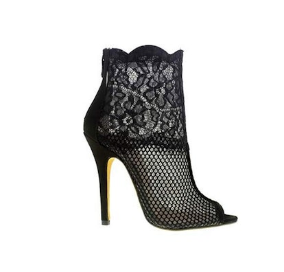 Black Chinese Laundry, jeopardy mesh bootie