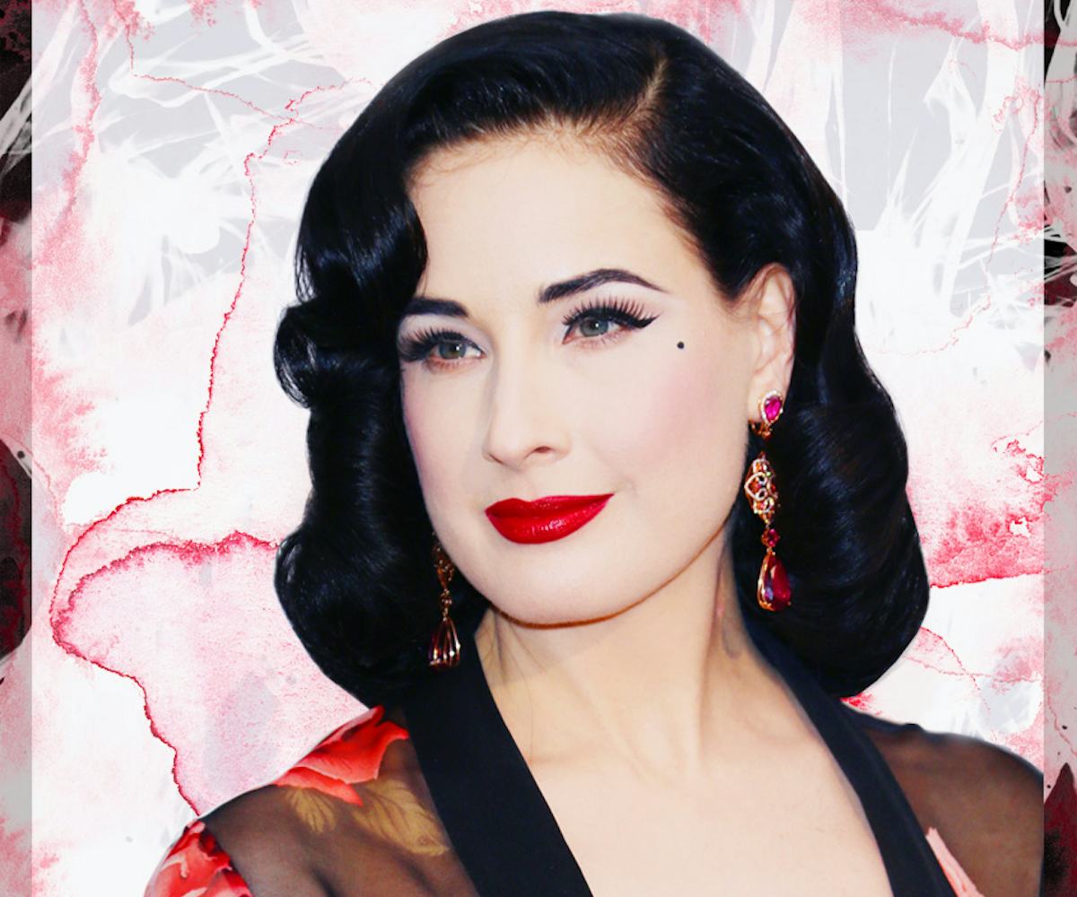 The 25 Best Beauty Lessons We've Learned From Dita Von, 58% OFF