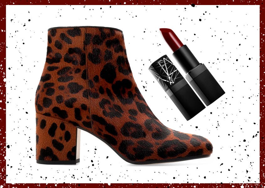 Lipstick And Boot Combinations Winter Fashion