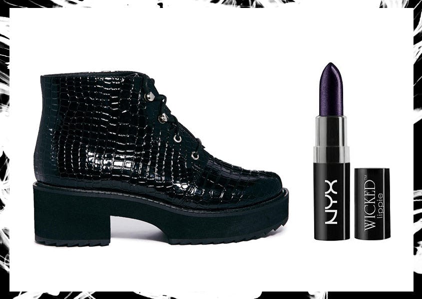 Lipstick And Boot Combinations Winter Fashion