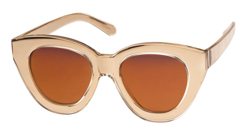 Round cat eye sunglasses from Karen Walker's CELEBRATE line 