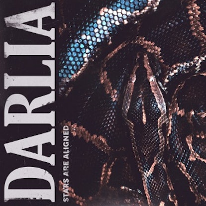 Cover art featuring a snake for Stars Are Aligned by Darlia